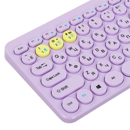 Комплект клавиатура+мышь Smartbuy (SBC-510590AG-V) 510590 фиолетовый