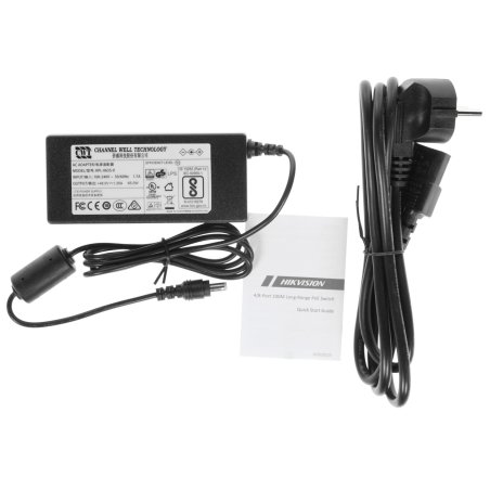 Коммутатор Hikvision DS-3E0109P-E/M(B) 9x100Mb 8PoE+ 58W неуправляемый