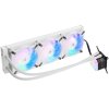 Система жидкостного охлаждения Water Cooling System Corsair iCUE H150i ELITE CAPELLIX XT (360мм, белый, RGb/ Fans: 3x120мм, 65.57CFM, 37dBA, 2100RPM/Rad thickness 27мм/ S: 1851, 1700, 1200, 115X, AM5, AM4)