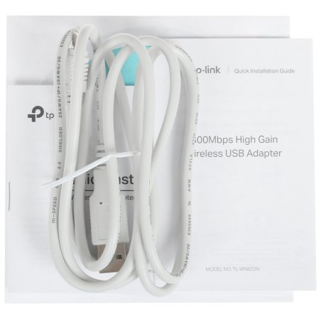 Сетевой адаптер TP-Link SOHO TL-WN822N Адаптер W300M High-Power Wireless USB Adapter, 2x2 MIMO, 802.11n