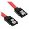 Кабель интерфейсный SATAIII Cablexpert CC-SATAM-DATA-0.3M, 30см, 7pin/7pin, защелка, пакет