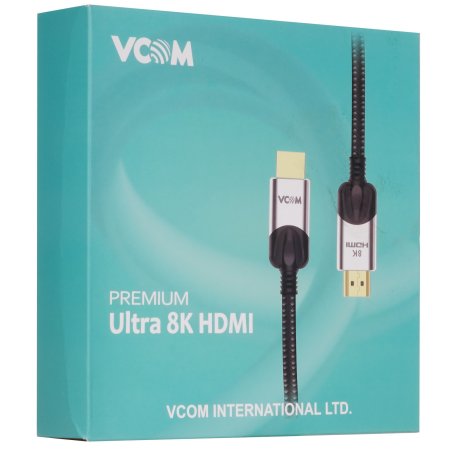 Кабель VCOM CG865-3M HDMI 19M/M,ver. 2.1, 8K@60 Hz 3 м VCOM CG865-3M