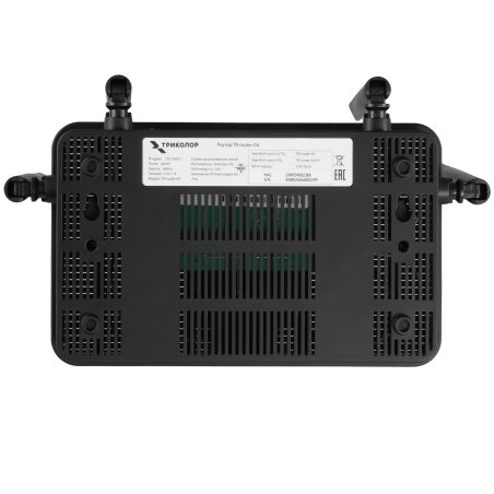 Роутер беспроводной Триколор TR-router-04 (046/91/00057758) AC1200 10/100/1000BASE-TX черный