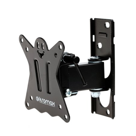 Кронштейн для телевизора Kromax CASPER-102 черный 10"-32" макс.25кг настенный поворот и наклон