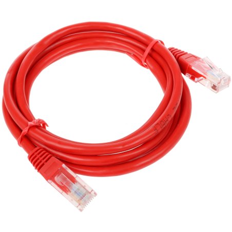 Патч-корд UTP Cablexpert кат.5e, 1.5м, литой, многожильный, красный