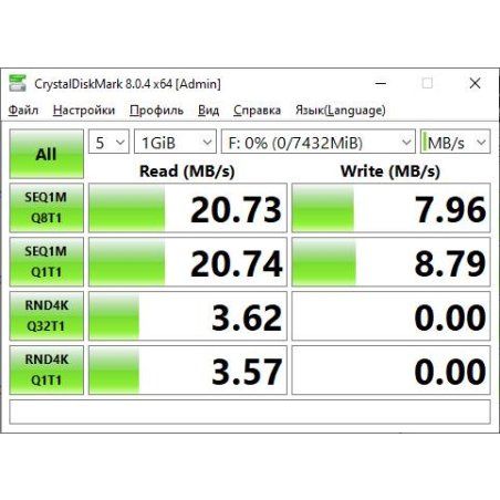 Флешка USB Netac U185 NT03U185N-032G-20WH, 32Gb, USB 2.0