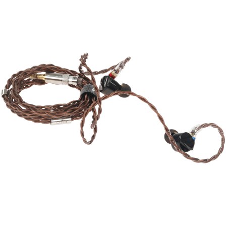 Наушники вкладыши Fiio FD3 1.2м черный/медный проводные в ушной раковине