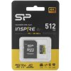 Флеш карта microSDXC 512Gb Silicon Power SP512GbSTXLA2V1N Inspire V10 A2 w/o adapter