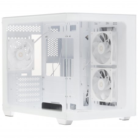 Компьютерный корпус Ocypus Iota C50 WH Curve ARGB Digital (Iota-C50-WHD300CD-GL)
