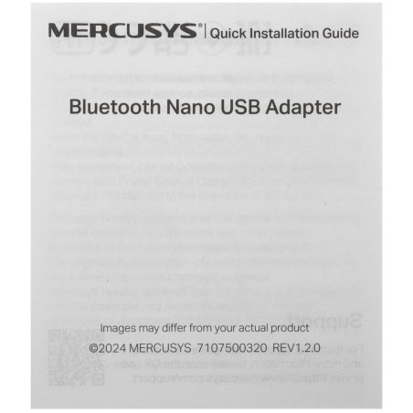 Адаптер Bluetooth Nano USB Mercusys MA530