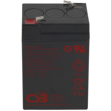Батарея CSB GP 645 (6V, 4.5Ah)