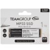 Накопитель M.2 2280 1TB Team Group MP33 Client SSD PCIe Gen3x4 with NVMe, 1800/1500, IOPS 220/200K, MTBF 1.5M, 3D TLC, 600TBW, 0,33DWPD, RTL