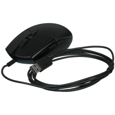 Мышь проводная Logitech G102 LIGHTSYNC черный, 8000 dpi, USB, кнопки - 6