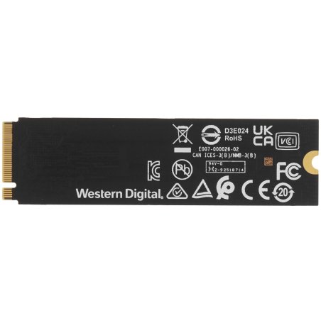 Накопитель SSD WD Blue SN5000 WDS200T4B0E, 2Tb, PCIe 4.0 x4, M.2 2280, NVMe, R/W 5150/4850
