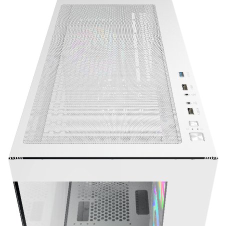 Компьютерный корпус Ocypus Gaммa C50 WH ARGB, MATX, USB 3.0*1+USB 2.0*2, FRONT 3x120мм ARGB, REAR 1x120мм ARGB