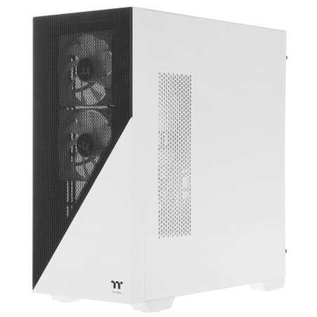 Компьютерный корпус Thermaltake Divider 300 TG ARGb белый без БП ATX 2x120мм 2xUSB 3.0 audio front door bott PSU