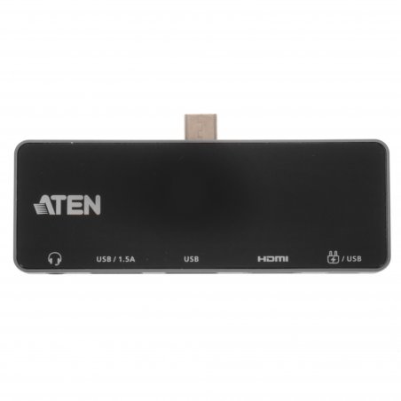 Док-станция ATEN UH3240-AT, USB, HDMI, HDMI/Ethernet/USB-A/USB-C/SDXC/SDHC/SD/microSDXC/microSDHC/microSD, USB Type-C