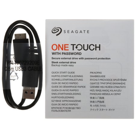 Жесткий диск Seagate One Touch STKY1000401 USB 3.0 1Tb 2.5" серебристый