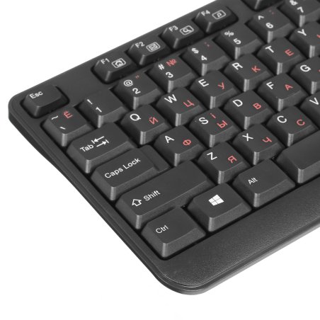 Клавиатура проводная Sven KB-S305 черная USB