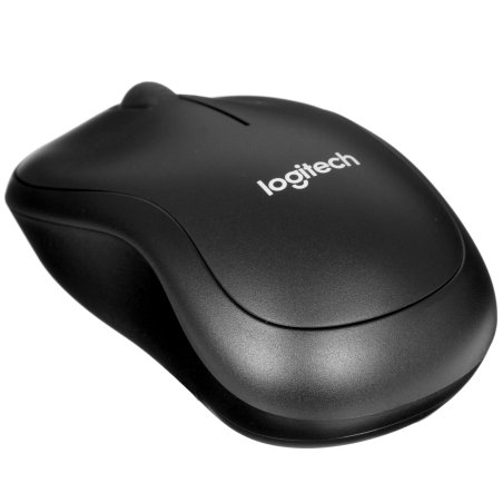 Мышь беспроводная Logitech M220 SILENT черный/серый, 1000 dpi, радиоканал, USB, кнопки - 3
