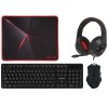 Игровой набор клавиатура + мышь + коврик + гарнитура Redragon S137 RU