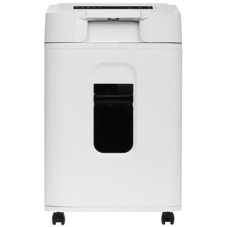 Шредер Heleos АП37-5 белый/белый с автоподачей (секр.P-5) фрагменты 220лист. 37лтр. скрепки скобы пл.карты