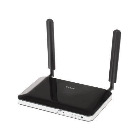 Роутер беспроводной D-Link DSL-2640U/R1A ADSL2+ черный ANNEX А