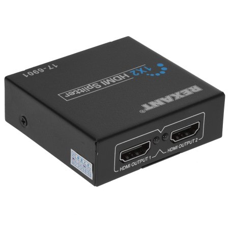 Делитель Rexant гнездо HDMI на 2 гнезда HDMI, металл