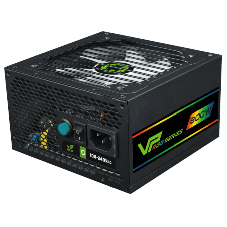 Блок питания GameMax VP-700-RGb, 700Вт, 80 PLUS Bronze, 120мм, черный