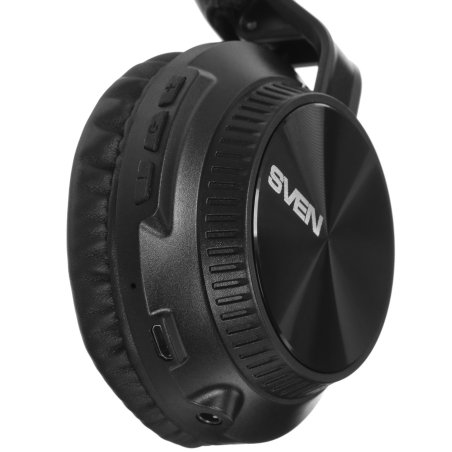 Гарнитура накладные Sven AP-B630MV 1м черный беспроводные bluetooth оголовье