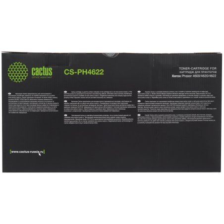 Картридж лазерный Cactus CS-PH4622 (106R01536) черный (30000стр.) для Xerox Phaser 4600/4620/4622