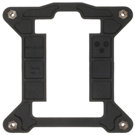 Кулер для процессора DEEPCOOL UL551 черный,(только сокет 1700), 136 мм, алюминий, 1800 об/мин, 26.8 дБ, 4 pin, 95 Вт, 71 мм