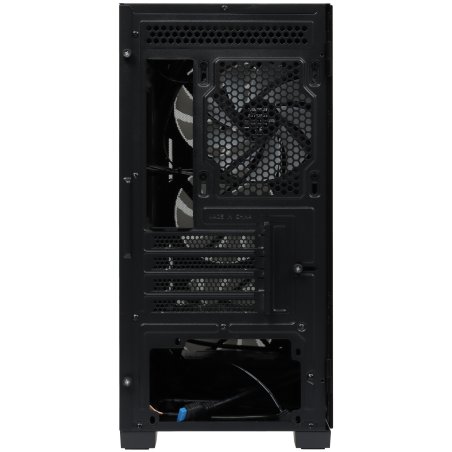 Компьютерный корпус ZALMAN MidTower P60 black (ATX, без БП, 2xUSB 3.0+USB Type C, 5x120мм ARGb) (Zalman P60 Black)
