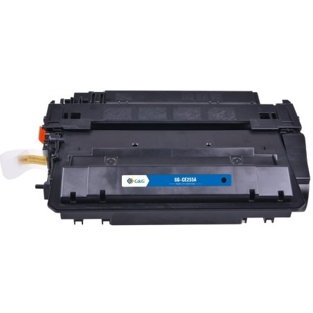 Картридж лазерный G&G GG-CE255A черный (6000стр.) для HP LJ Enterprise MFP M525c/P3015n/LJ Pro M521dn MFP/M521dw MFP