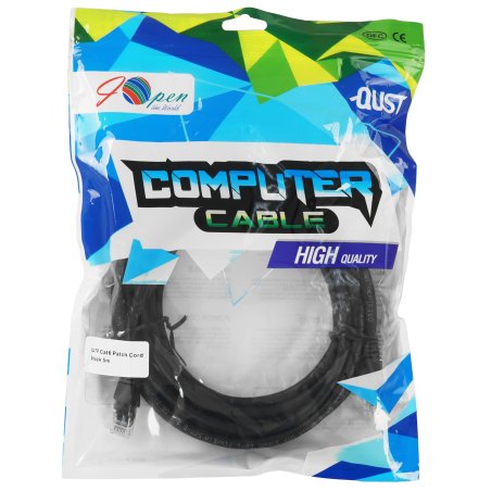 Патч-корд литой AOpen ANP612B-BK-5M (7/0.20) UTP кат.6 черный 5m