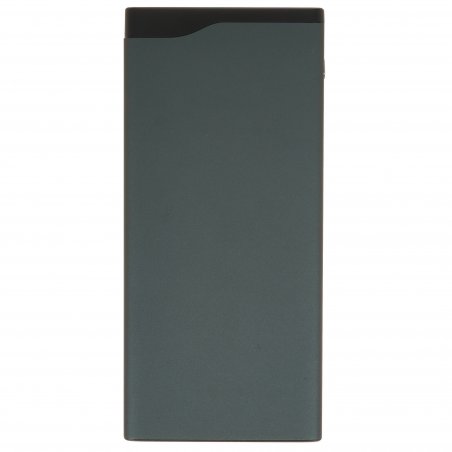 Портативный аккумулятор OLMIO QL-10, 10000mAh, 22.5W, QuickCharge3.0/PowerDelivery, LCD, серый