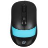 Мышь беспроводная Oklick 310MW черный/синий, 3200 dpi, радиоканал, USB, кнопки - 4