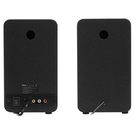 Акустическая система Dialog Jazz AJ-13 BLACK - акустические колонки 2.0, 2*15W RMS, Bluetooth, FM, USB+microSD reader