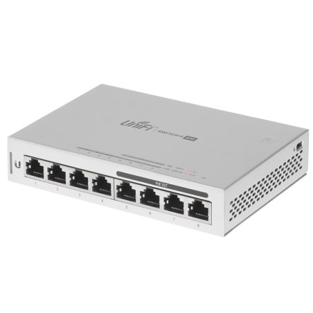 Коммутатор Ubiquiti UniFi Switch Ultra 60W PoE-коммутатор, 8х 1G RJ45, раздача 52 Вт