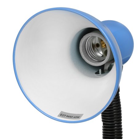 Светильник N-211-E27-40W-BU настол. син. ЭРА Б0035056