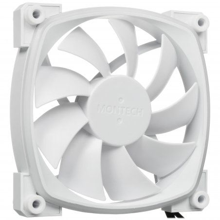 Вентилятор для корпуса MONTECH RX120 PWM белый, 120 мм, 1600 об/мин, 27 дБ, 4 pin
