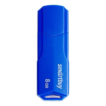 Флешка USB Smartbuy CLUE Blue (SB8GbCLU-BU), 8Gb, USB 2.0, R/W 25/10, синий