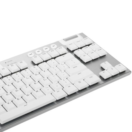 Клавиатура беспроводная Logitech G715 TKL Tactile LIGHTSPEED, USB, Bluetooth/Радиоканал, белый