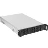 Серверный корпус ExeGate Pro EX285224RUS 2U650-HS09 (RM 19", высота 2U, глубина 650, БП 2U-600ADS, 9xHotSwap, 2*USB)