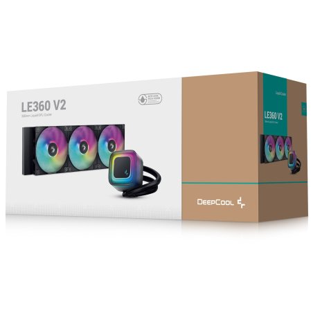 Система жидкостного охлаждения DeepСool LE360 V2 черный (R-LE360-BKAMMC-G-2)