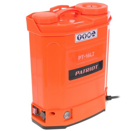 Опрыскиватель Patriot PT-16LI аккум. ранц. 16л оранжевый (755302520)