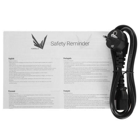 Блок питания Aerocool / Formula ATX 600W AP-600ММ 80 PLUS WHITE (20+4pin) APFC 120мм fan 6xSATA RTL