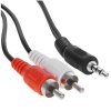 Кабель 5bites AC35J2R-020M 3.5 Jack/M - 2*RCA/M, 2м, стерео