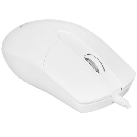 Мышь проводная Acer OMW300 белый, 1200 dpi, USB, кнопки - 3
