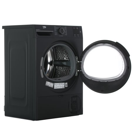 Сушильная машина Beko BM3T37220A черный, 7 кг, сушка - тепловой насос, программ - 15, 59.8 x 84.6 x 54.5 см